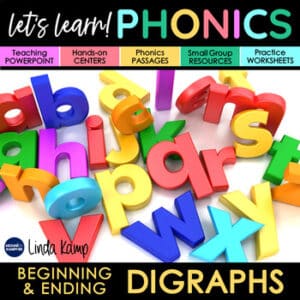 Consonant Digraphs phonics Activities and worksheets for 2nd grade