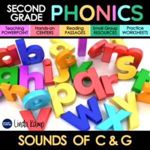 sounds of c and g phonics unit