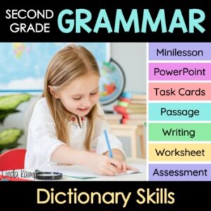 dictionary skills 2nd grade grammar unit