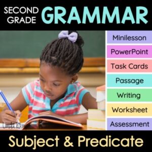 cover of subject-predicate grammar unit