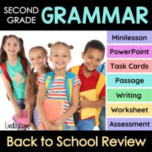 Back to school grammar review activities