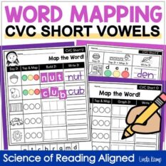 Differentiated Word Mapping Activities & Workseets