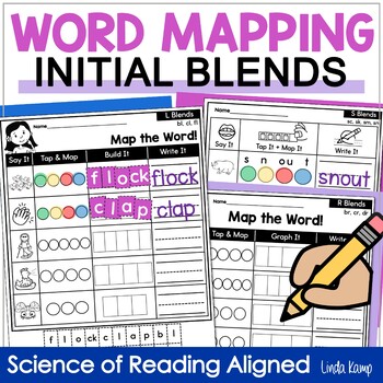 Word Mapping Initial Blends resource.
