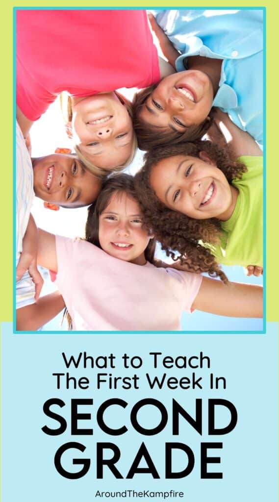 Ideas for what to do and teach the first week of school in 2nd grade