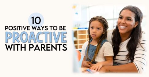 10 ways to be proactive with parents featured image