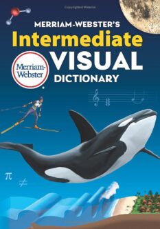 Merriam-Webster's intermediate Visual Dictionary cover page.
