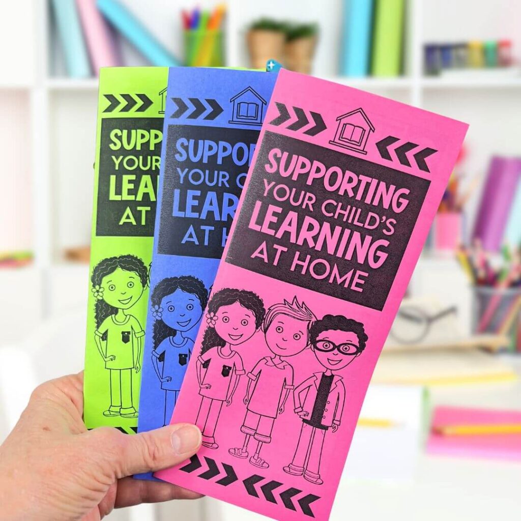 parent brochures for how to support learning at home