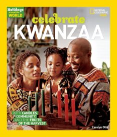 Celebrate Kwanzaa picture book cover.