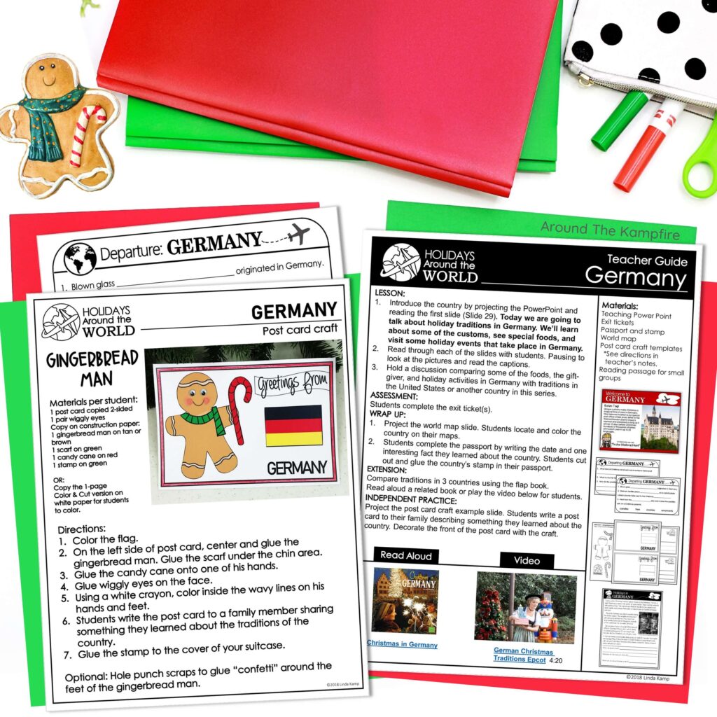 Christmas in Germany lesson plans