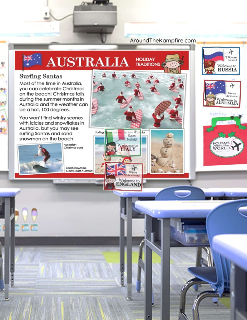 Christmas traditions in Australia PowerPoint