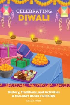 Celebrating Diwali book cover.