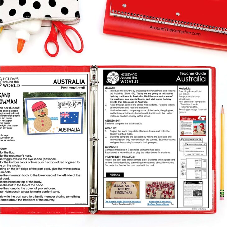Holiday Traditions in Australia: Activities, Books and Lesson Ideas ...