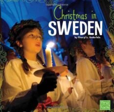 Christmas in Sweden Book cover.