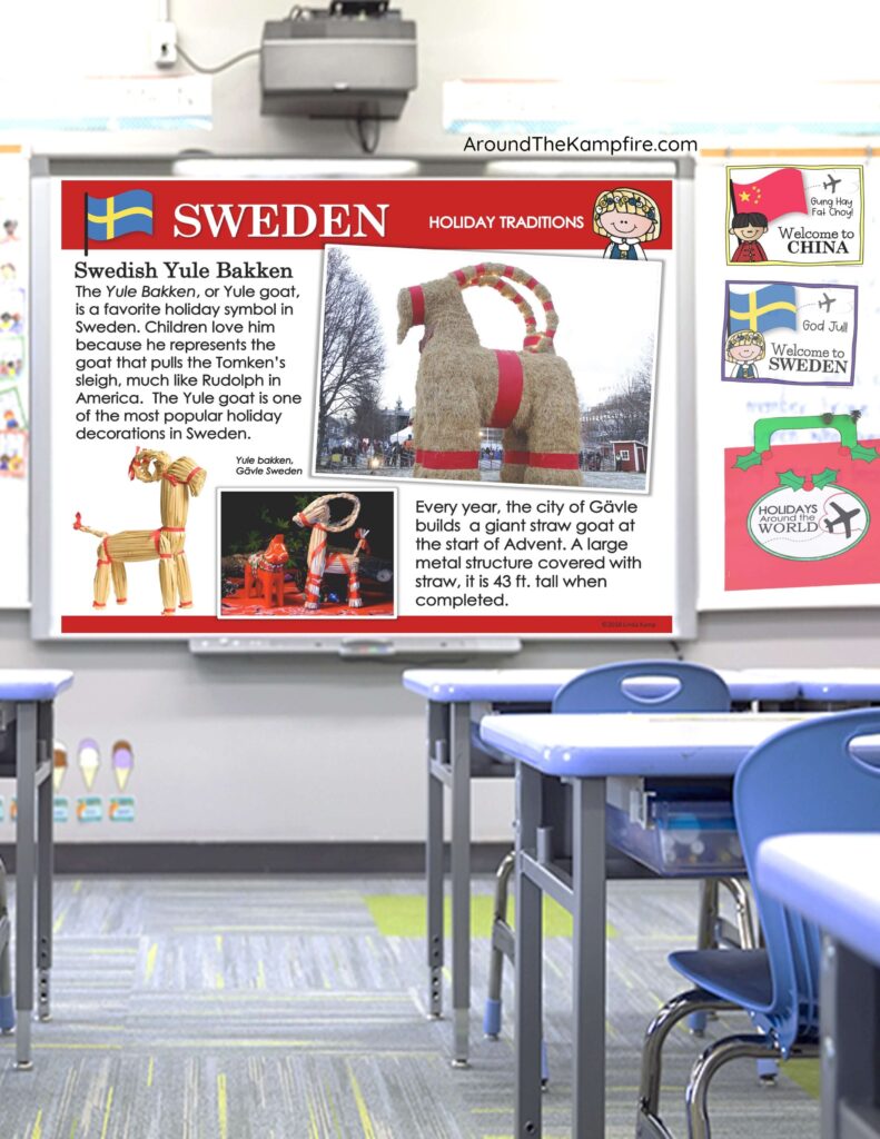 Christmas traditions in Sweden PowerPoint