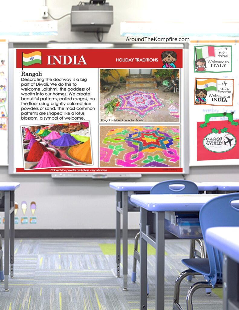 Diwali Powerpoint for teaching about holidays around the world.