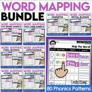 word mapping phonics activities