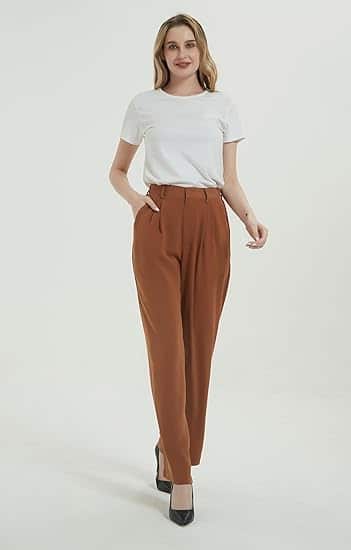 rust trouser pants