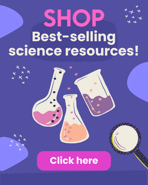 Science tools and best-selling science resources ad.