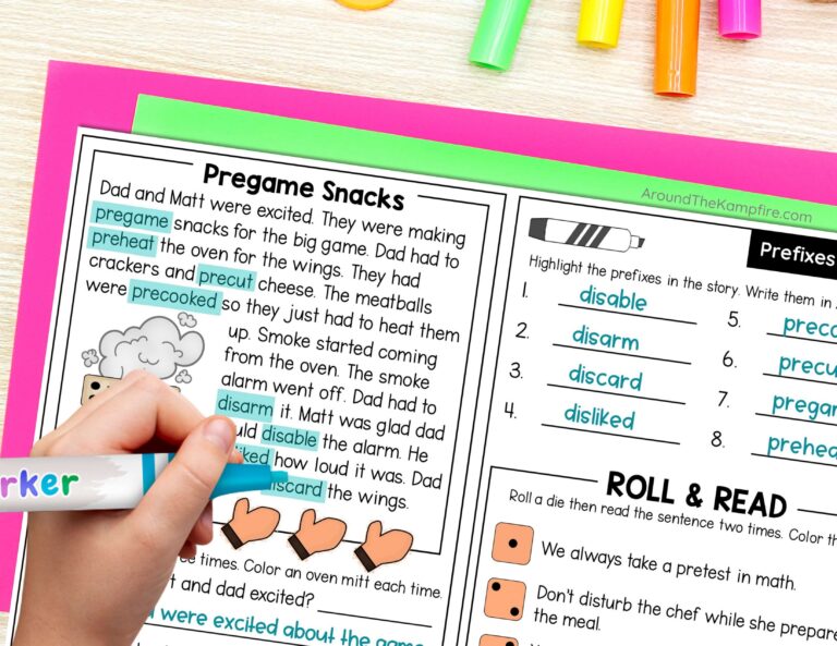 Free Decodable Phonics Passages &amp; 5 Skills to Teach With Them - Around ...