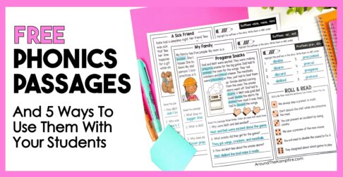 Free decodable reading passages and a list of ways to use them.
