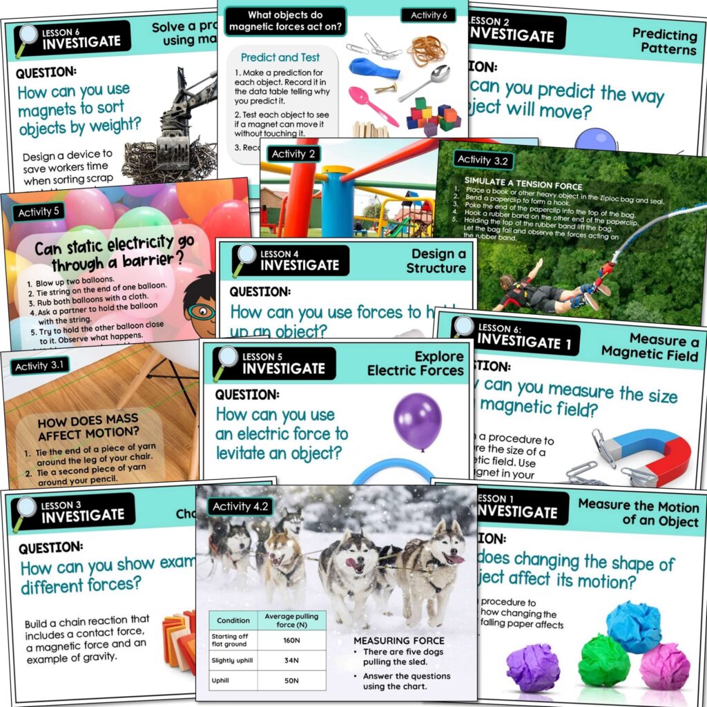 Experiments STEM Activities