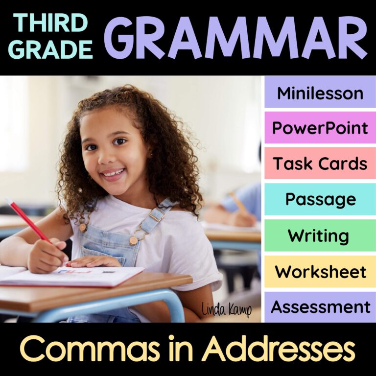 3rd Grade Grammar Activities Bundle 5 - Around the Kampfire