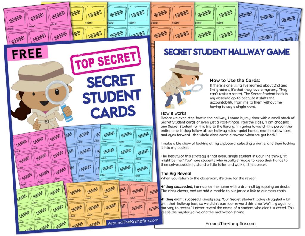 Secret student game